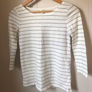 Jcrew 3/4 sleeve blouse